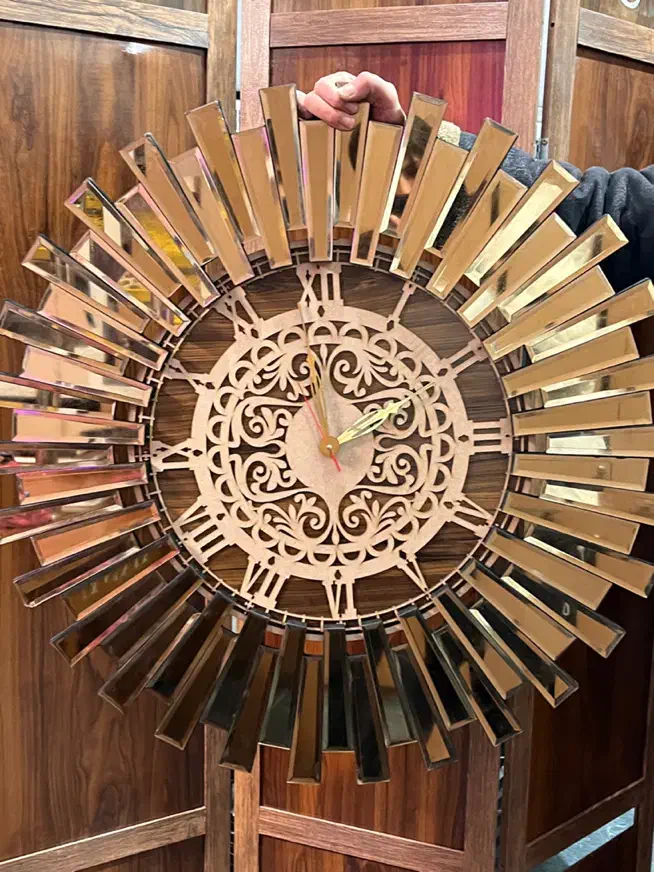 ساعت|ساعت دیواری و تزئینی|قیدار, |دیوار