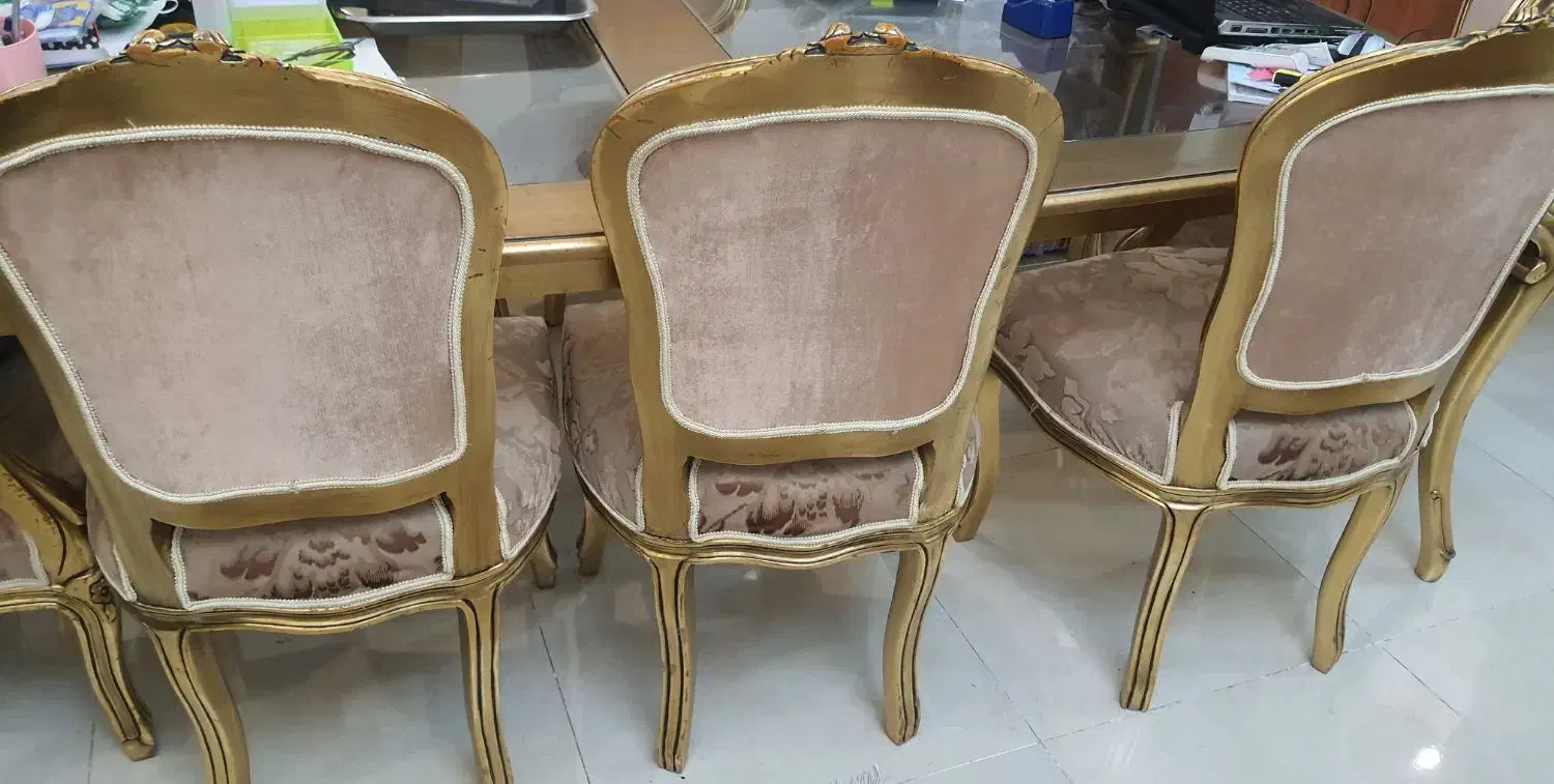 مبل و میز ناهار خوری و بوفه و میز وسط|مبلمان خانگی و میز عسلی|کیش, |دیوار