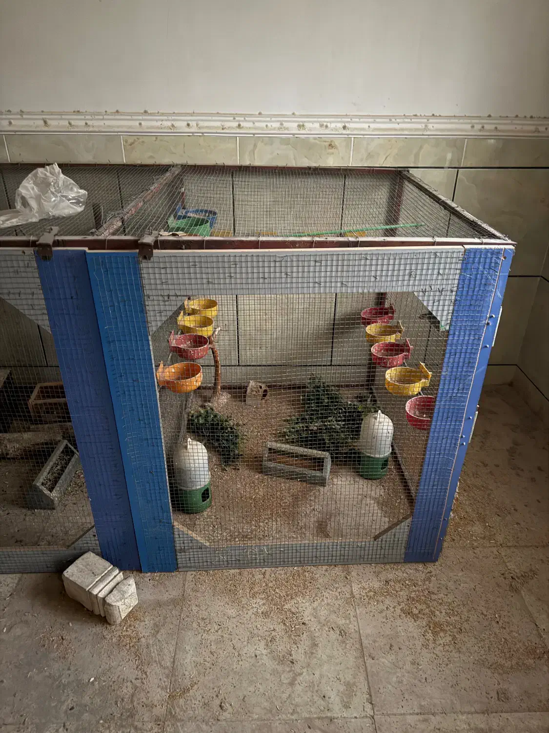 قفس بزرگ پرنده|لوازم جانبی حیوانات|بندر دیر, |دیوار