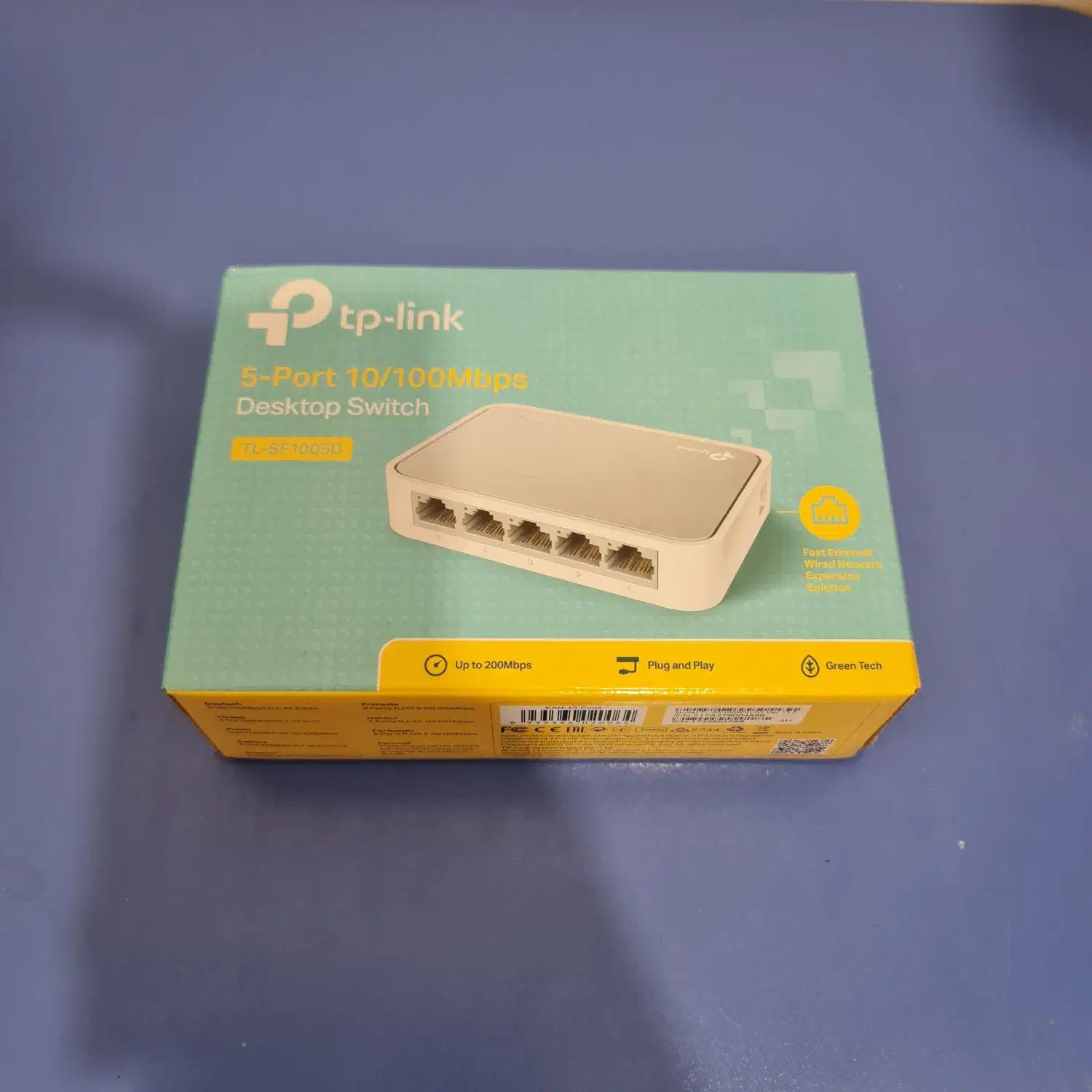 هاب سوئیچ ۵ پورت tp-link آکبند نو|مودم و تجهیزات شبکه|تهران, زرکش|دیوار