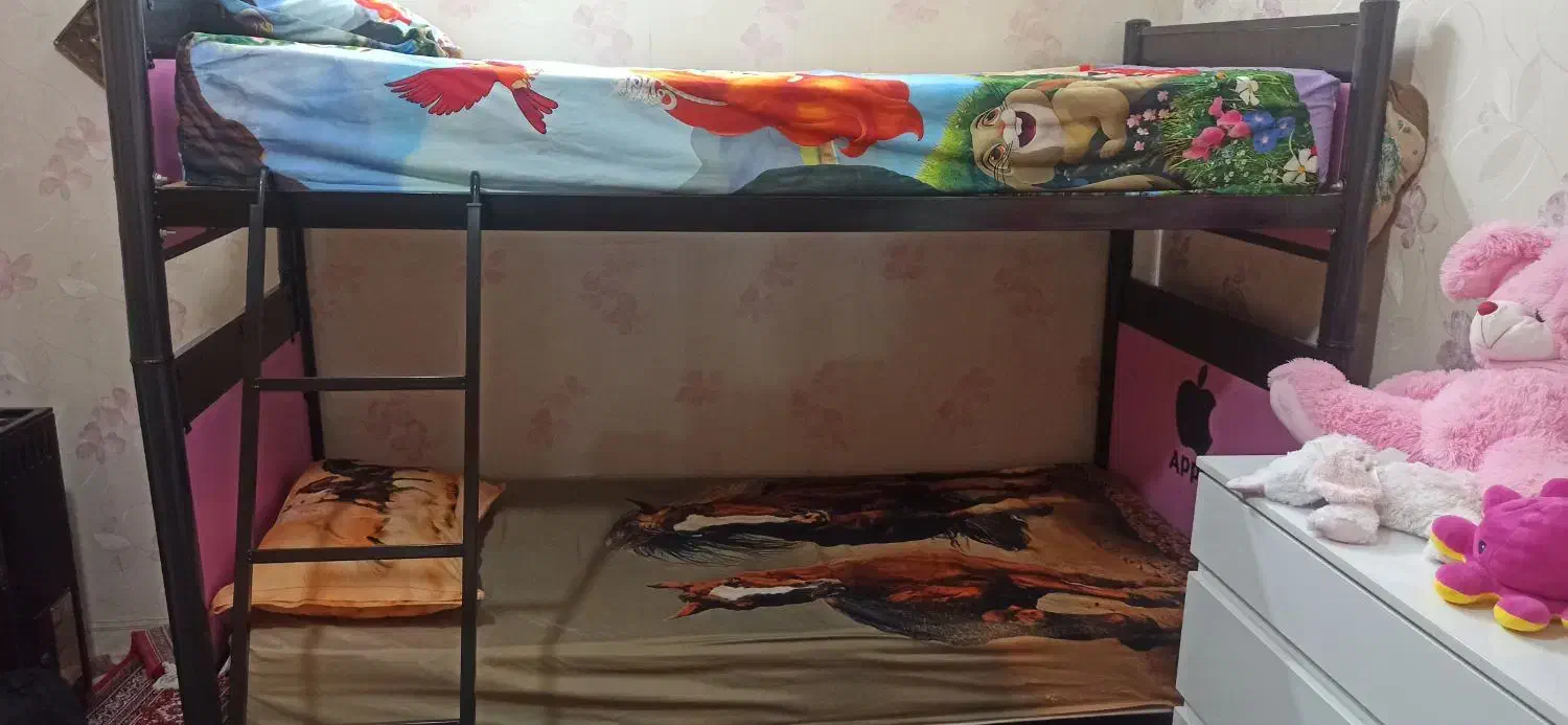 تخت خواب دوطبقه|تخت و سرویس خواب|پاکدشت, پاکدشت (مامازند)|دیوار