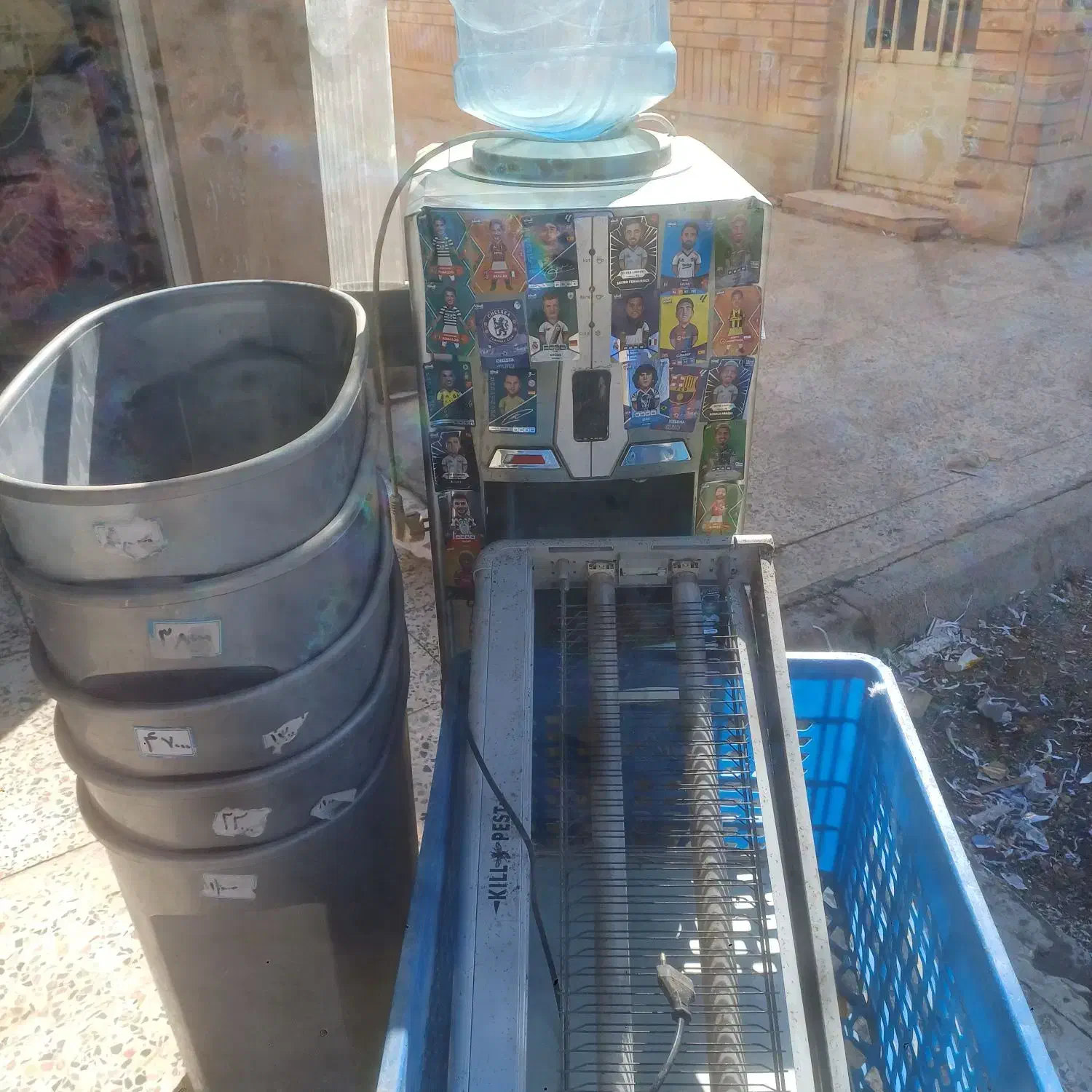 سطل و آبسردکن و حشره کش برقی|فروشگاه و مغازه|شوش, |دیوار