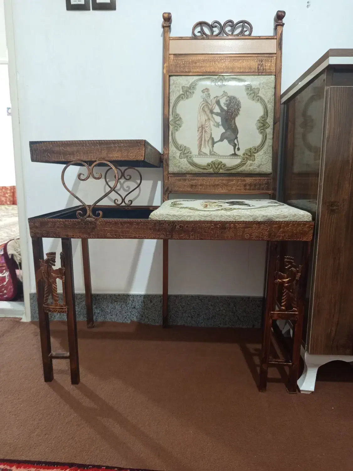 صندلی ومیز تلفن|میز تلفن|اهر, |دیوار