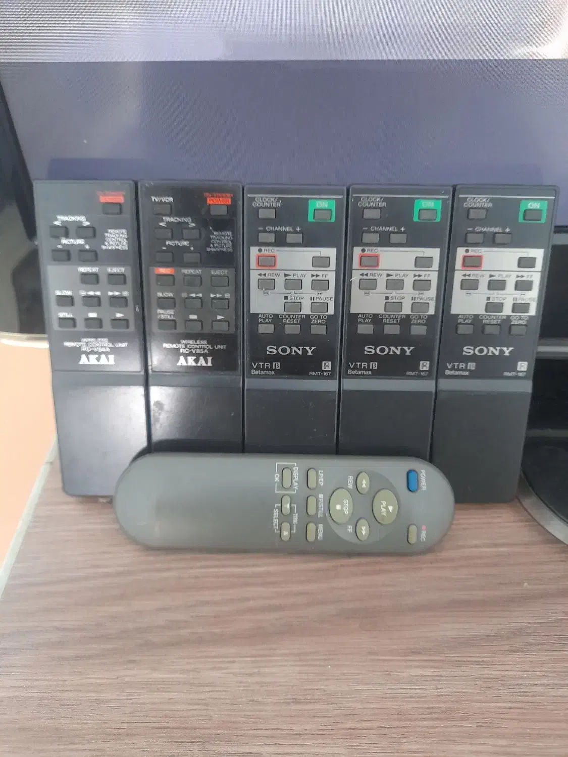 کنترول ویدئو بتاماکس ونواربرگردون|پخش‌کننده DVD و ویدیو|آمل, |دیوار