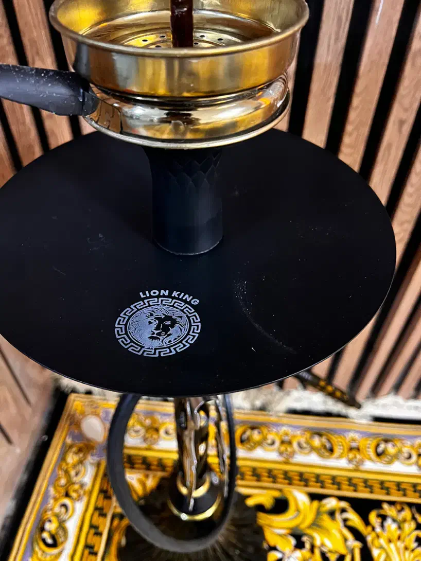 قلیان عربی اصل اصل مشکی طلایی|کلکسیون و سرگرمی|زابل, |دیوار