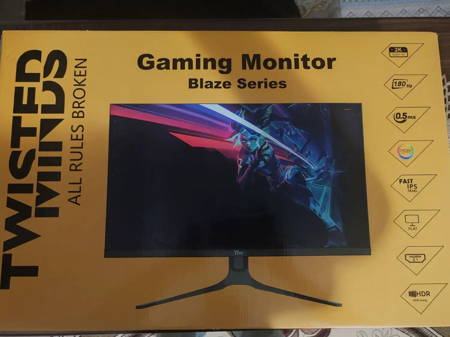 مانیتور گیمینگ 180هرتز 2k اینچ27|قطعات و لوازم جانبی رایانه|شاهدشهر, |دیوار