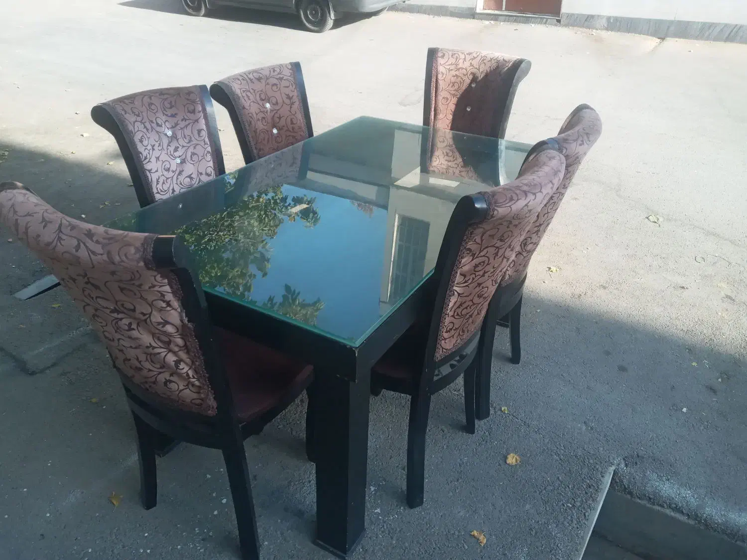 میز غذا خوری ۶نفره|میز و صندلی غذاخوری|بروجرد, |دیوار