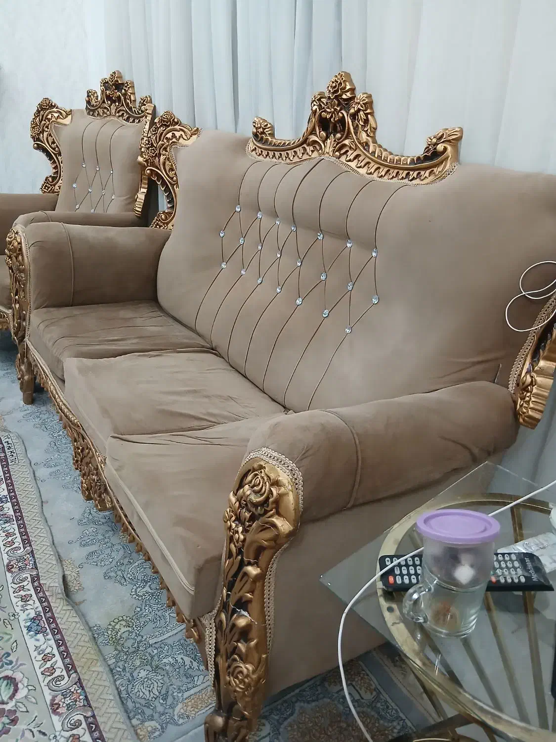 مبل هفت نفره|مبلمان خانگی و میز عسلی|کرمانشاه, |دیوار