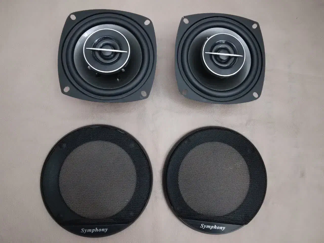 بلندگو گرد ۴ اینچ کنوود و سمفونی|صوتی و تصویری|تهران, شوش|دیوار