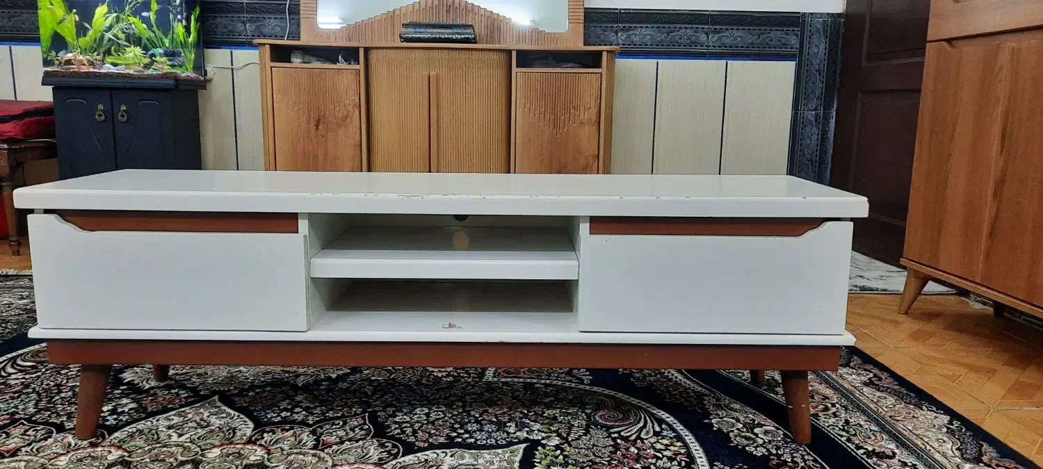 میز تلویزیون،میز عسلی جلو مبلی گرد|مبلمان خانگی و میز عسلی|زاهدان, |دیوار