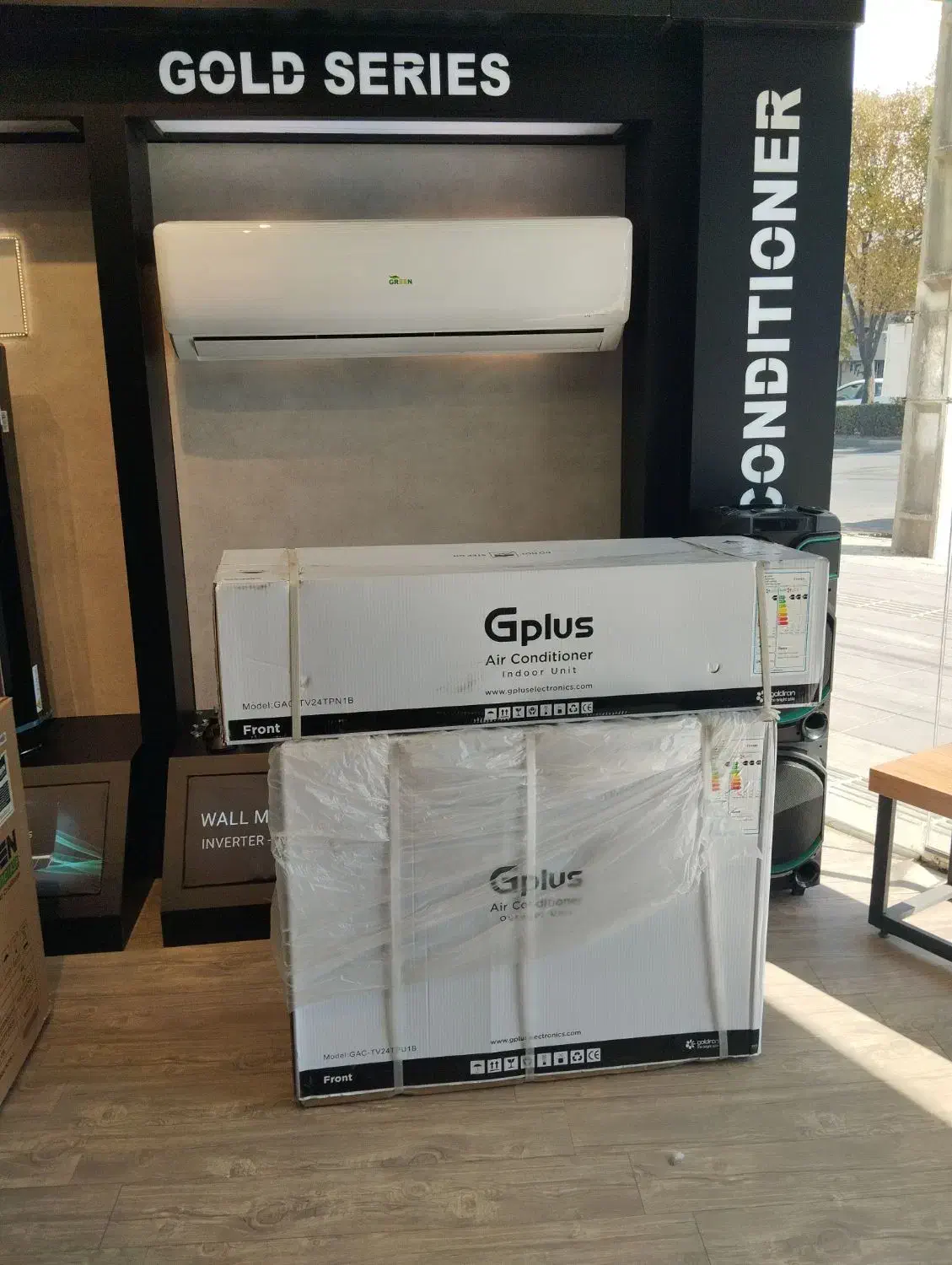 کولر گازی جی پلاس|کولر گازی و فن‌کوئل|اراک, |دیوار