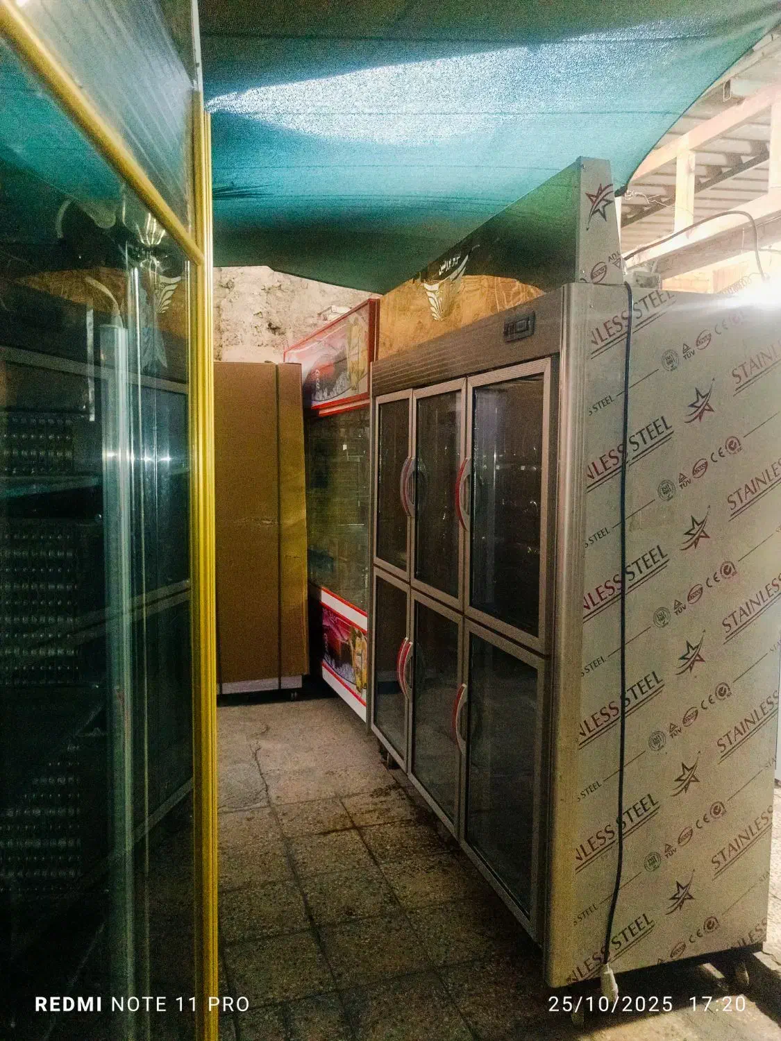 فریزر ایستاده ویترینی فروشگاهی شش در دوموتوره|فروشگاه و مغازه|اهواز, کوی رمضان|دیوار