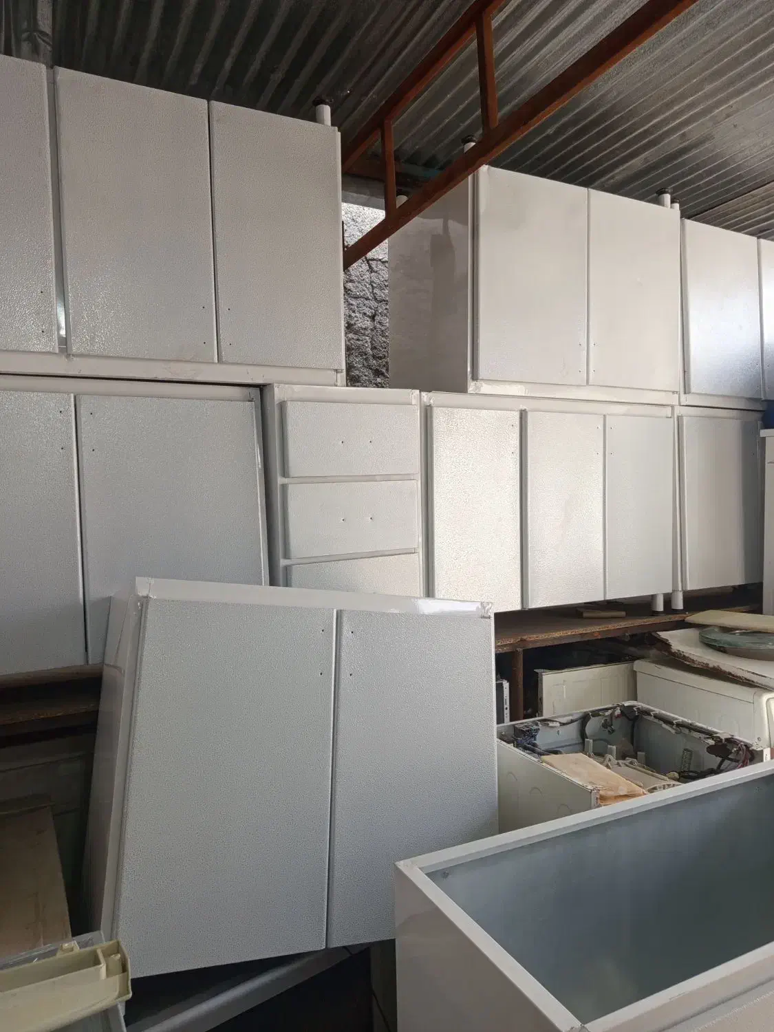 کابینت تمام فلز|آب‌چکان و نظم‌دهنده ظروف|بندر ترکمن, |دیوار