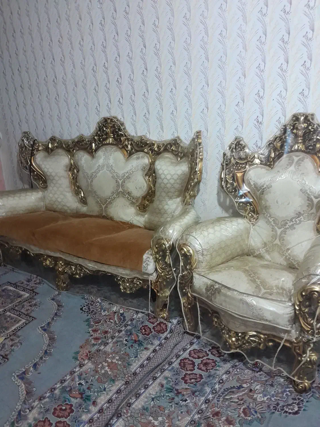 مبل استیل ۹ نفر|مبلمان خانگی و میز عسلی|بروجرد, |دیوار