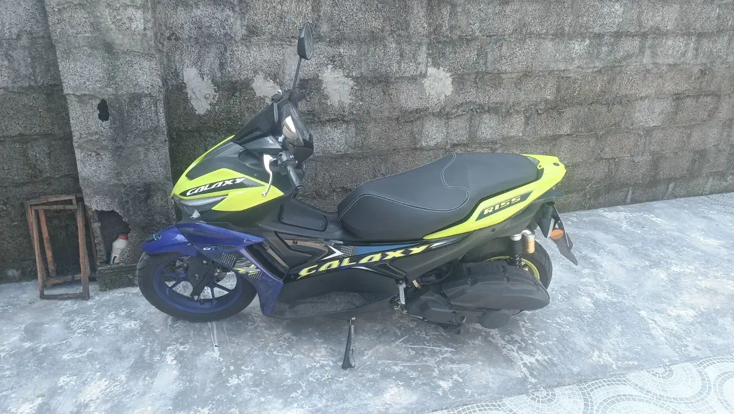 ۱۴۰۲ ‌ گلکسی ۱۵۵ تک برگ ۱۱۰|موتورسیکلت|رشت, حومه رشت|دیوار