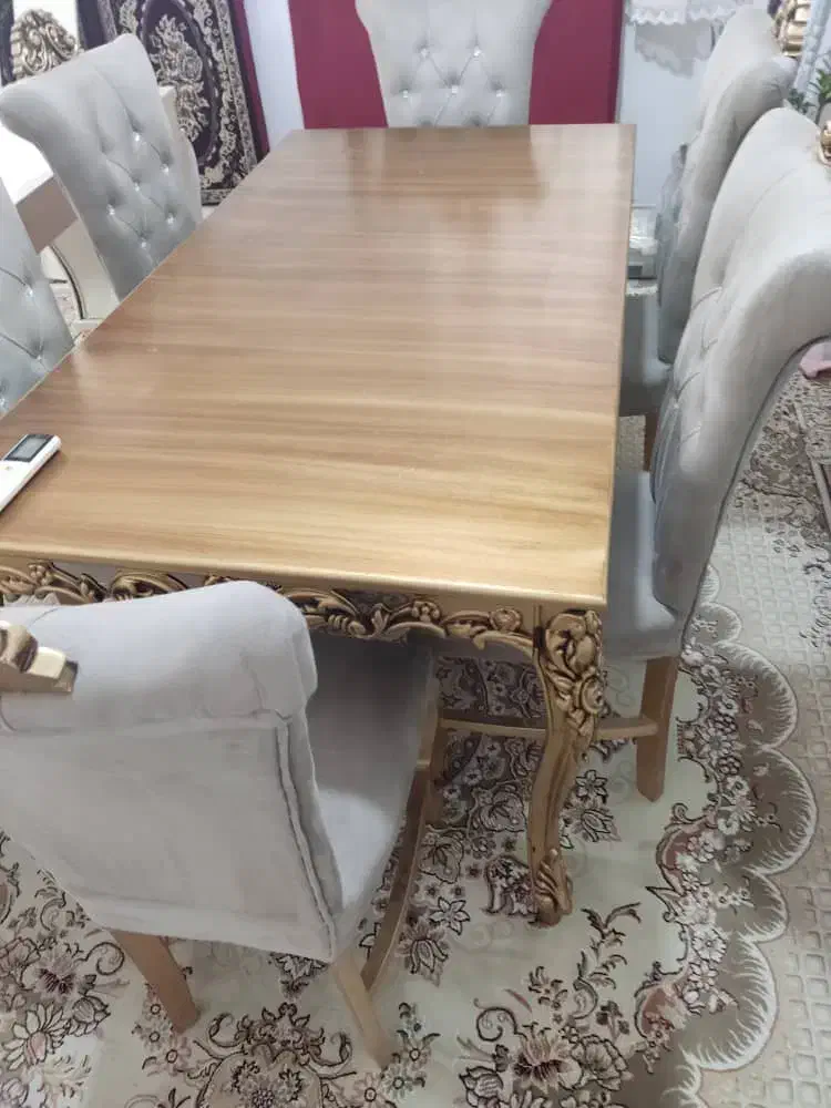 میز نهار خوری ۶نفره|میز و صندلی غذاخوری|بوشهر, |دیوار