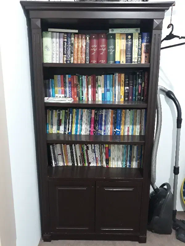 کتابخانه و میز تحریر|کتابخانه، شلف، قفسههای دیواری|مشهد, الهیه|دیوار