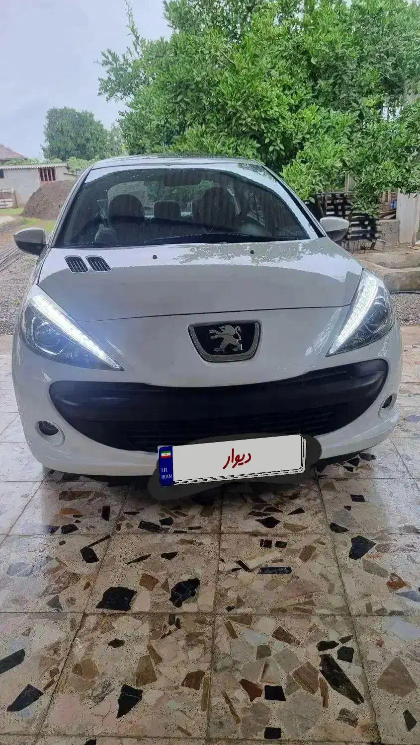 پژو۲۰۷ سقف پانا مدل ۱۳۹۹|خودرو سواری و وانت|تالش, هشتپر|دیوار