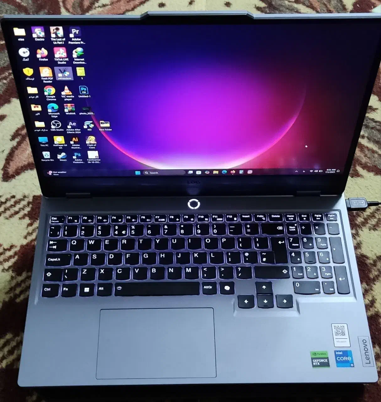 لپ تاپ لنوو LOQ|رایانه همراه|قم, زنبیل آباد|دیوار