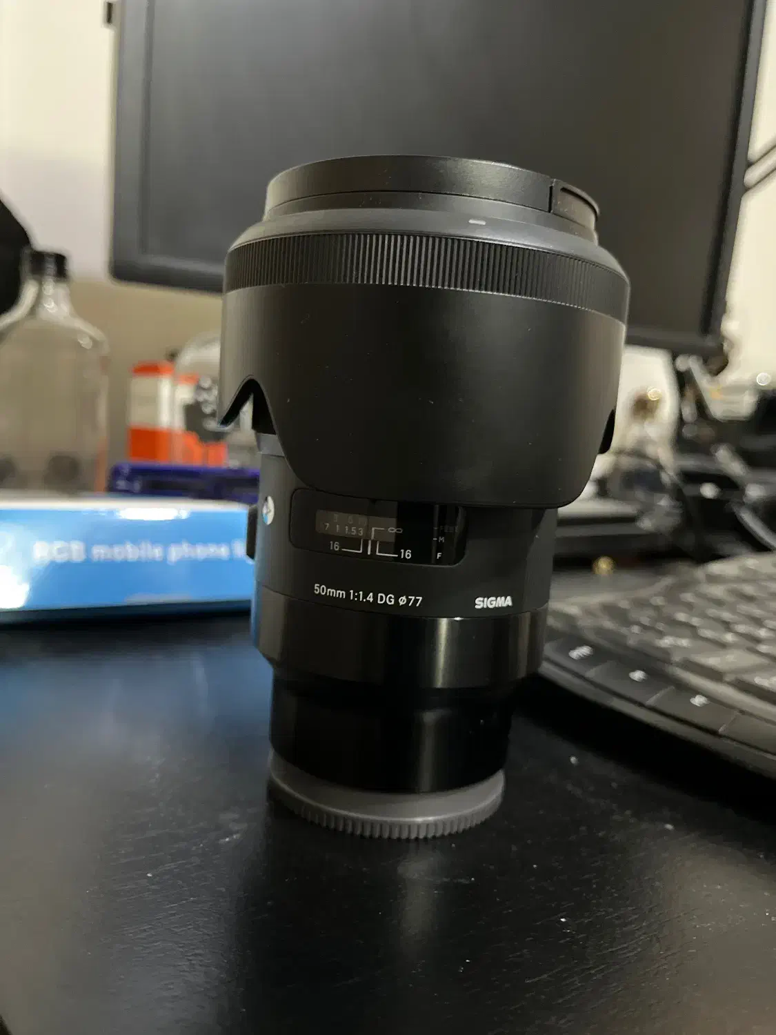 لنز 50 سونی سیگما f1/4|دوربین عکاسی و فیلمبرداری|قزوین, |دیوار