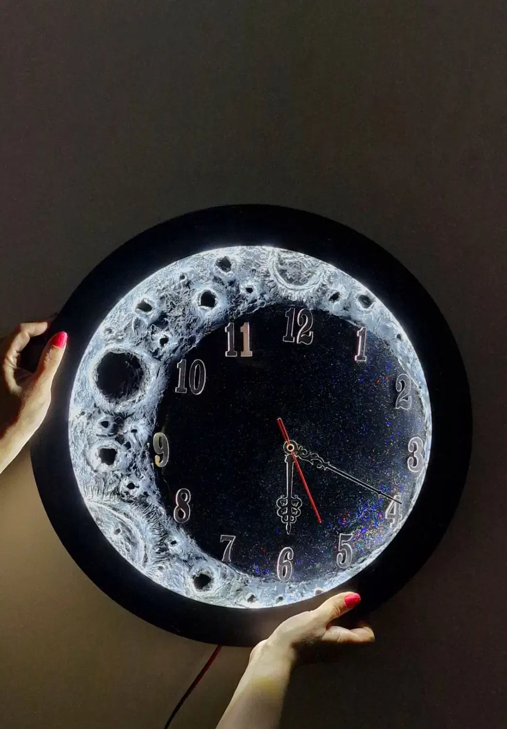 ساعت دیواری ماه|ساعت دیواری و تزئینی|بابل, |دیوار