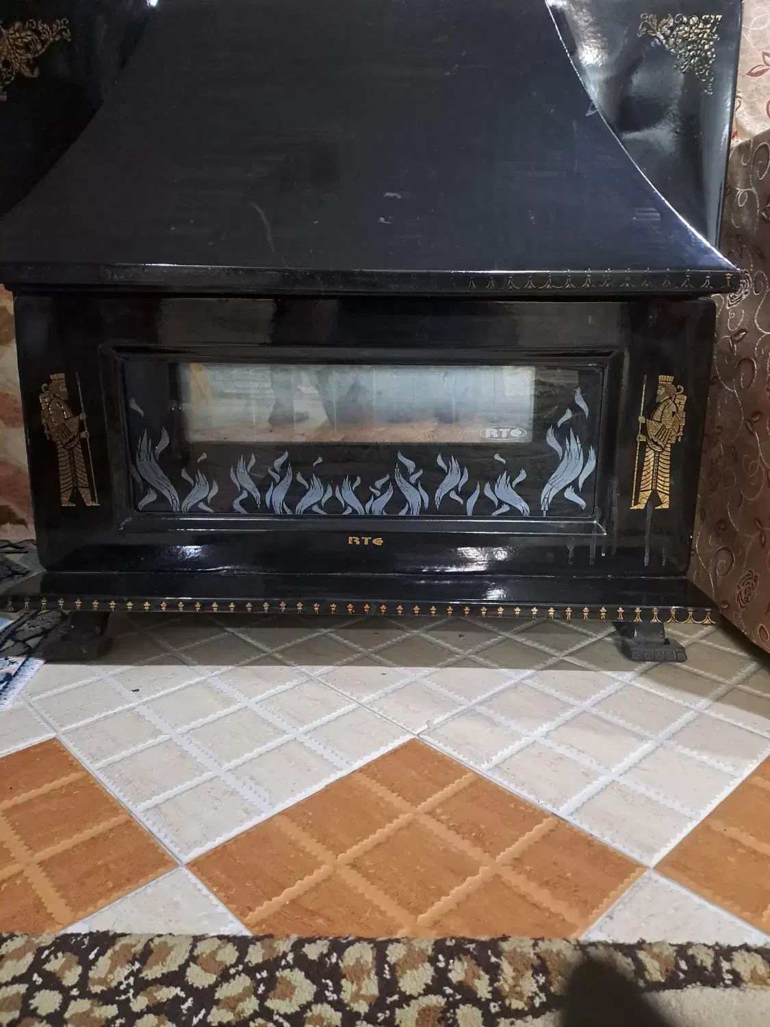 بخاری گازی شومینه ای|بخاری، هیتر، شومینه|کویرات, |دیوار