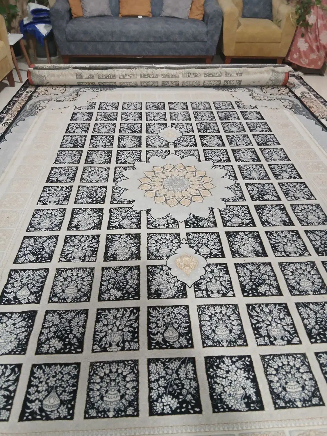 فرش ۹متری جفت قیمت دوتاش ۱۹|فرش|بجنورد, |دیوار