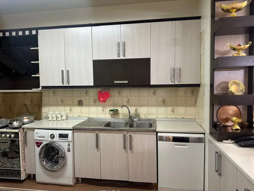 کابینت ام دی اف داخل فلز|آب‌چکان و نظم‌دهنده ظروف|اراک, |دیوار