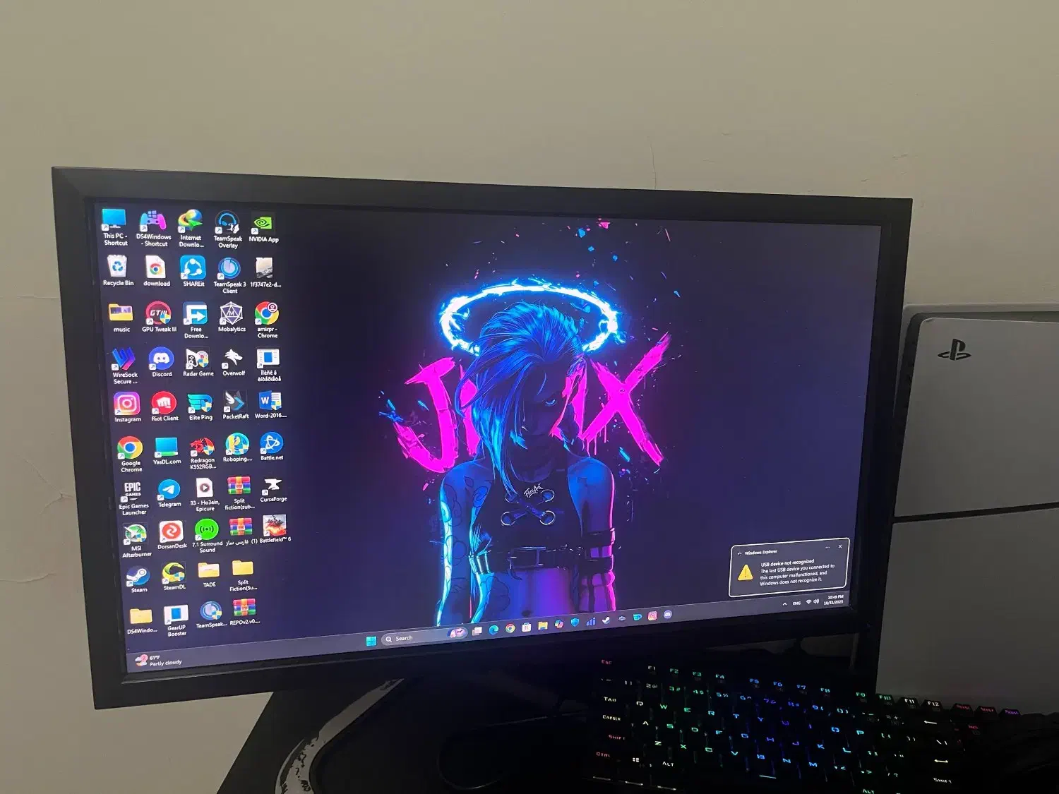 ViewSonic مانیتور 1080 22 اینچ|قطعات و لوازم جانبی رایانه|تهران, ارامنه|دیوار