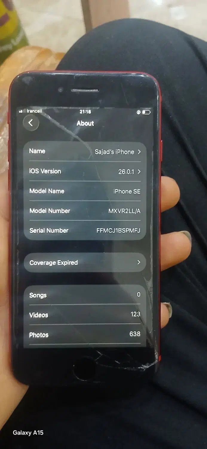 گوشی آیفون SE|موبایل|اهواز, پردیس دو|دیوار