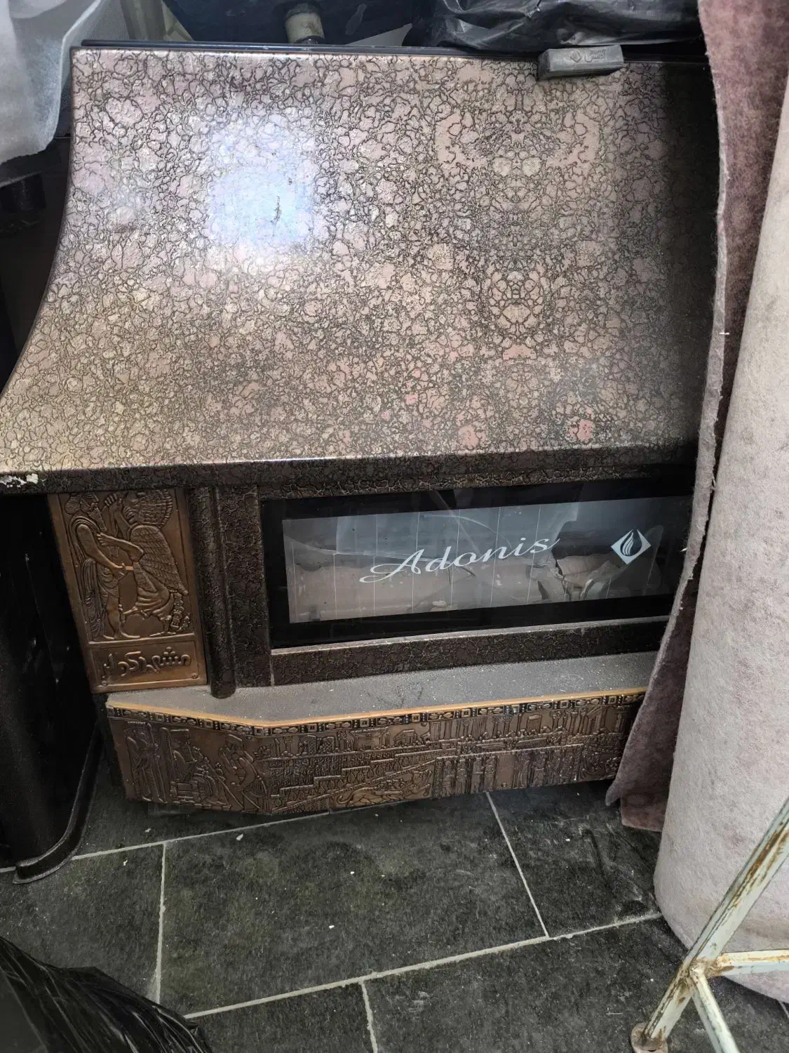 بخاری بزرگ ادنیس|بخاری، هیتر، شومینه|شیراز, پودنک|دیوار