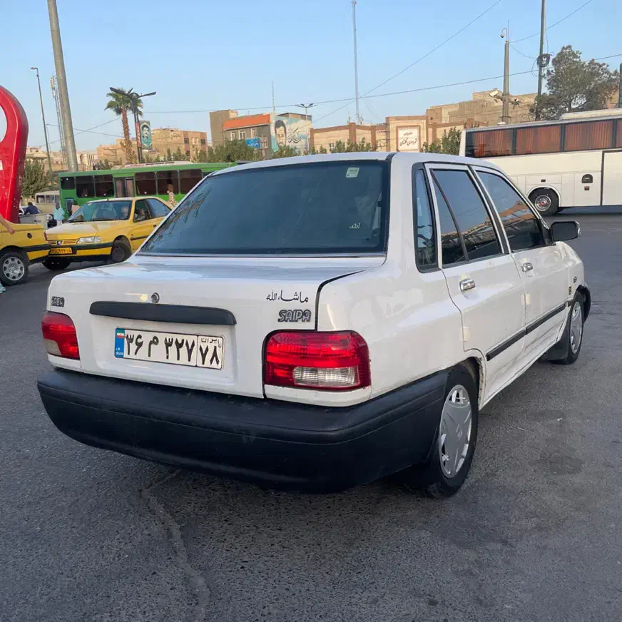 پراید مدل ۸۸ سفید سالم نقدواقساط بدون ضامن|خودرو سواری و وانت|گلستان (تهران), |دیوار