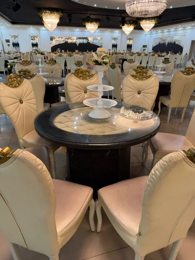 ۴۵۰ تا صندلی۵۰ تامیزتالار پذیرایی|میز و صندلی غذاخوری|گنبد کاووس, |دیوار