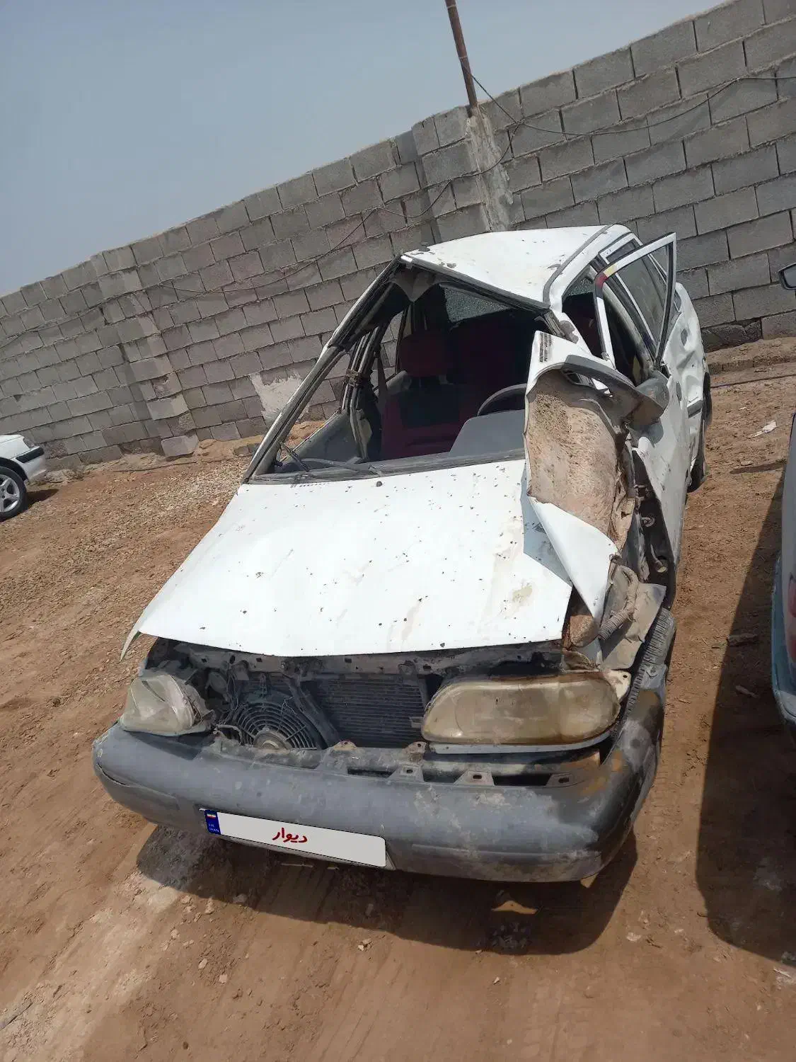 پراید 85تصادفی توافقی|خودرو سواری و وانت|باوی, |دیوار