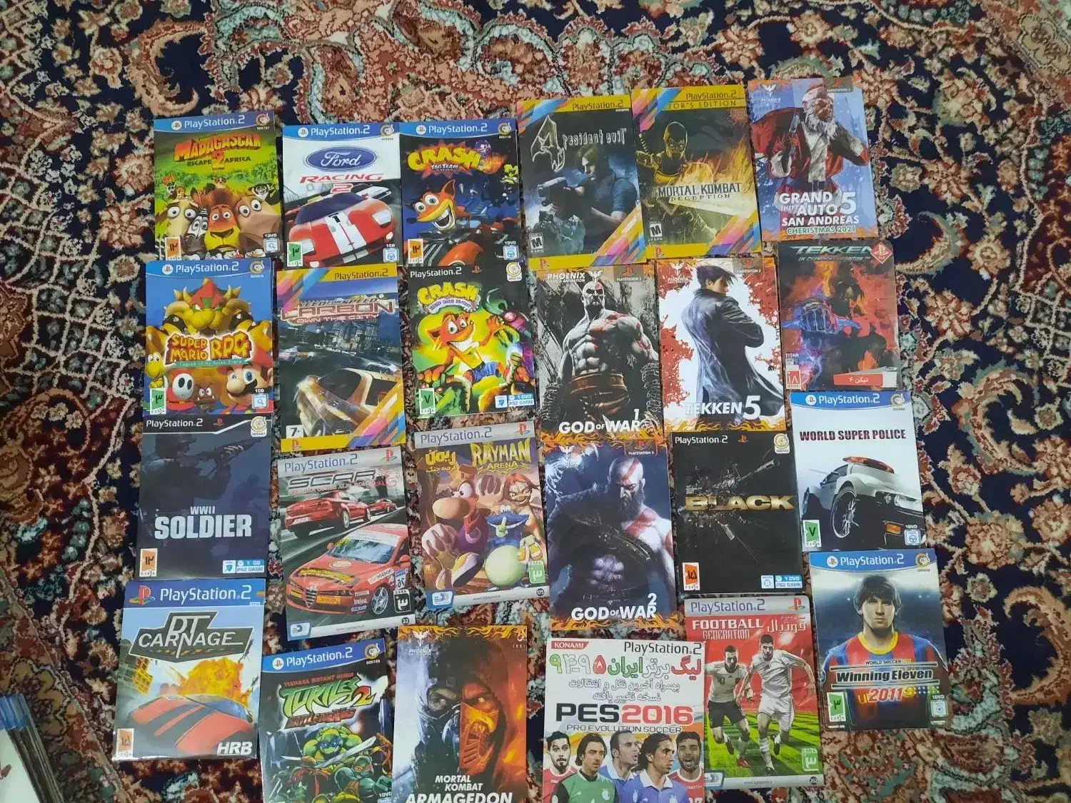 بازی   ps2  کامپیوتر و xbox|کنسول، بازی ویدئویی و آنلاین|مشهد, چهاربرج|دیوار