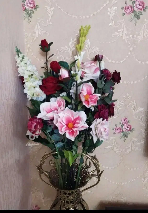 گل های مصنوعی|گل مصنوعی|میانه, |دیوار