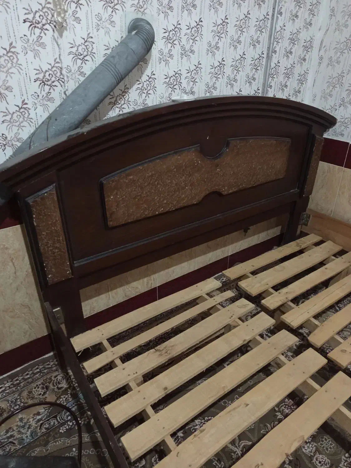 تخت خواب|تخت و سرویس خواب|تربتحیدریه, پائین ولایت|دیوار