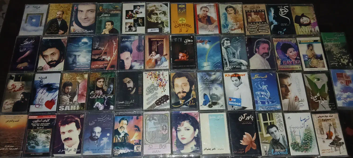 نوار کاست های نوستالژی|کلکسیون اشیاء عتیقه|مشهد, عبادی|دیوار