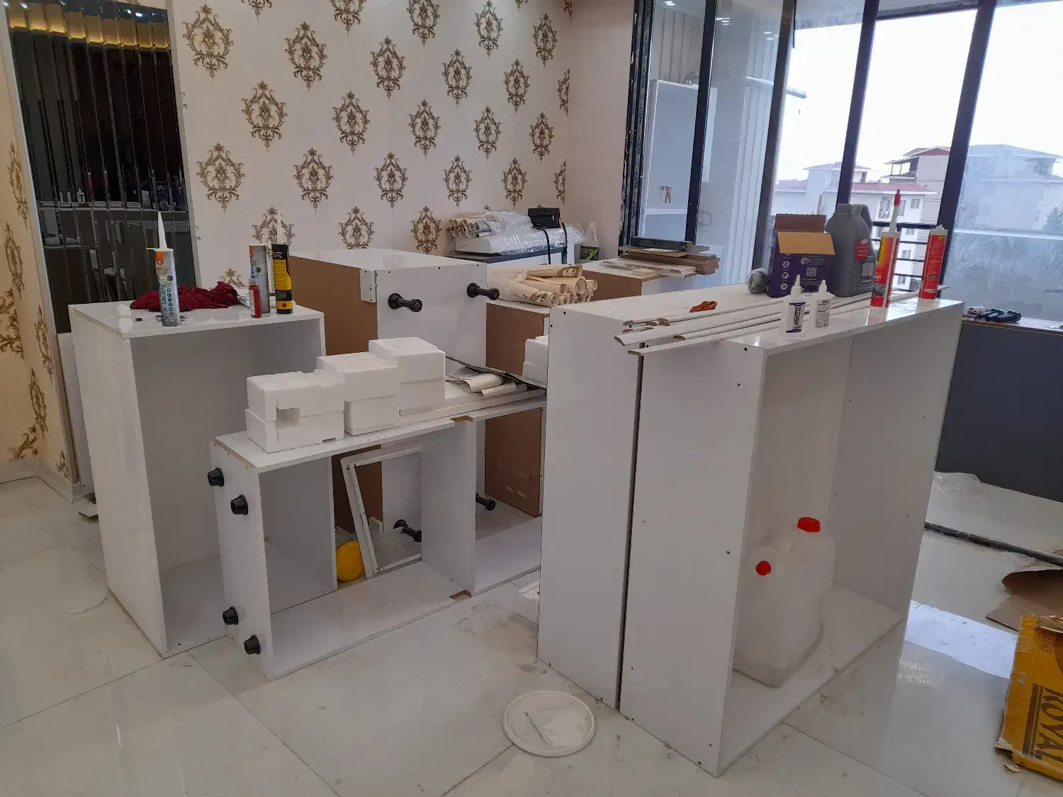 کابینت بدون درب نو اماده نصب برای واحد شما|مصالح و تجهیزات ساختمان|رامسر, |دیوار