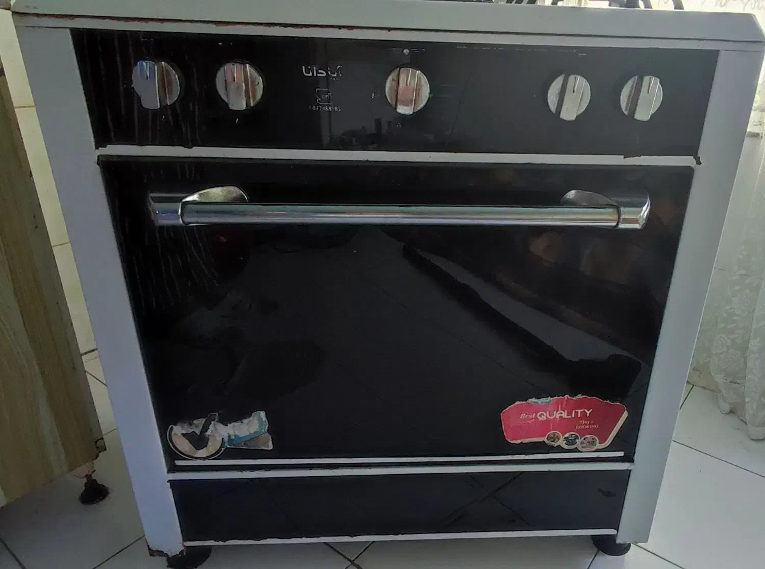 اجاق گاز طرح فر پنج شعله کاملا سالم|اجاق گاز و لوازم برقی پختوپز|گرگان, |دیوار