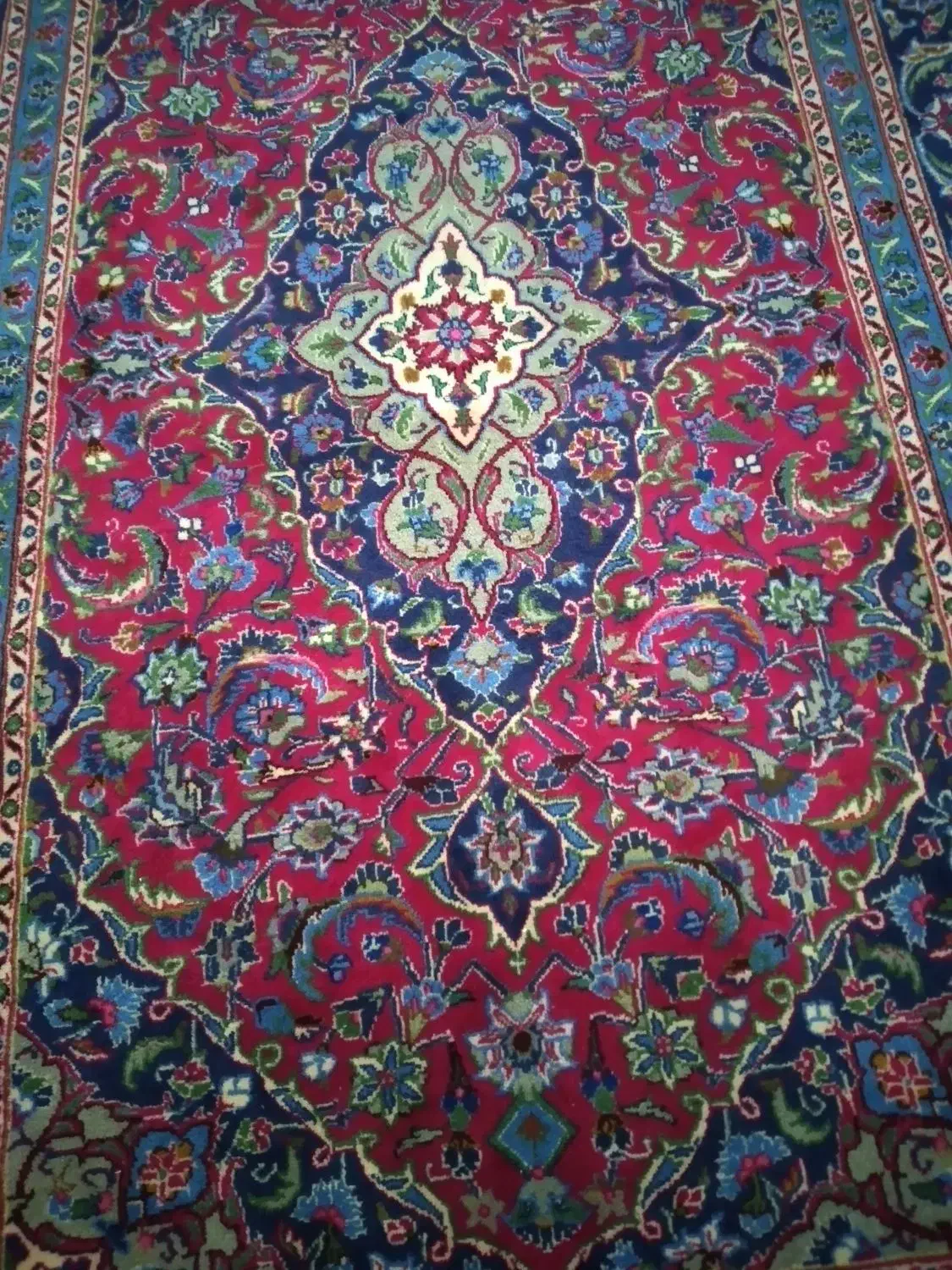 قالیچه کاشمر|فرش|مراغه, |دیوار