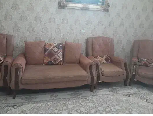 مبل ۷نفره|مبلمان خانگی و میز عسلی|تهران, شهرک طالقانی|دیوار