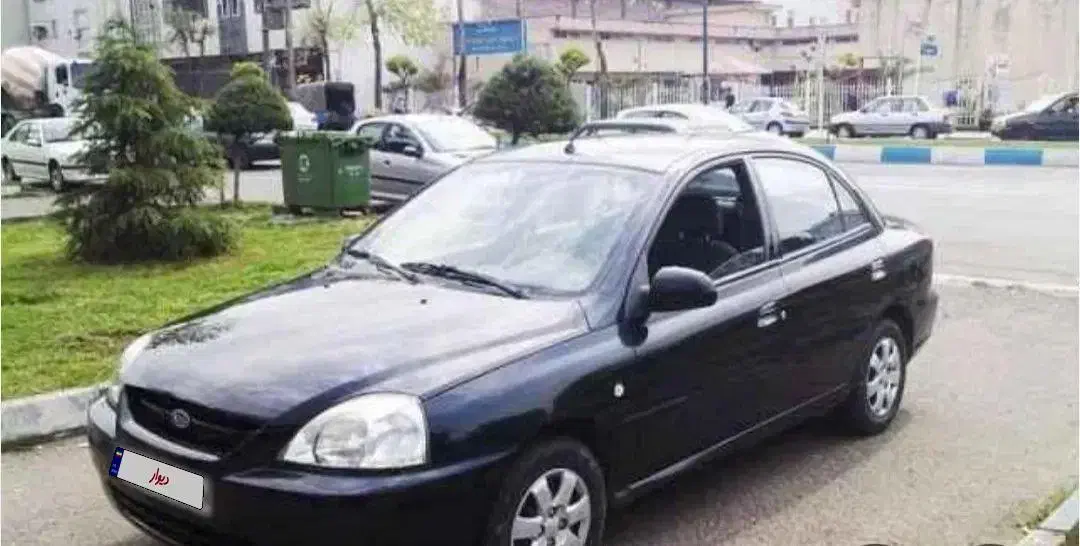 ریو مدل ۸۶ رنگ مشکی|خودرو سواری و وانت|کرمان, |دیوار