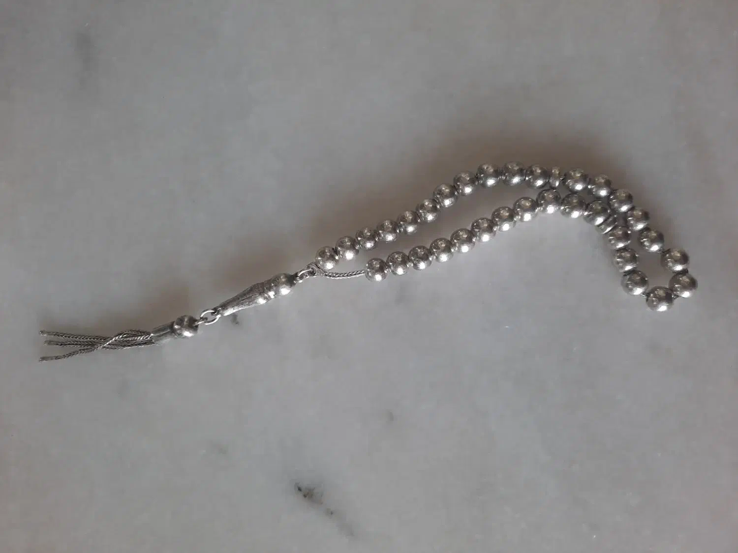 تسبیح نقره کلکسیونی|کلکسیون و سرگرمی|کرمانشاه, |دیوار