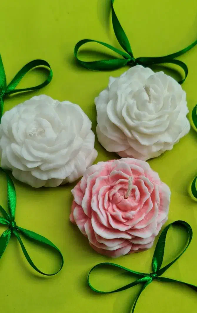 شمع گل آلاله|صنایع دستی و سایر لوازم تزئینی|کلاله, |دیوار