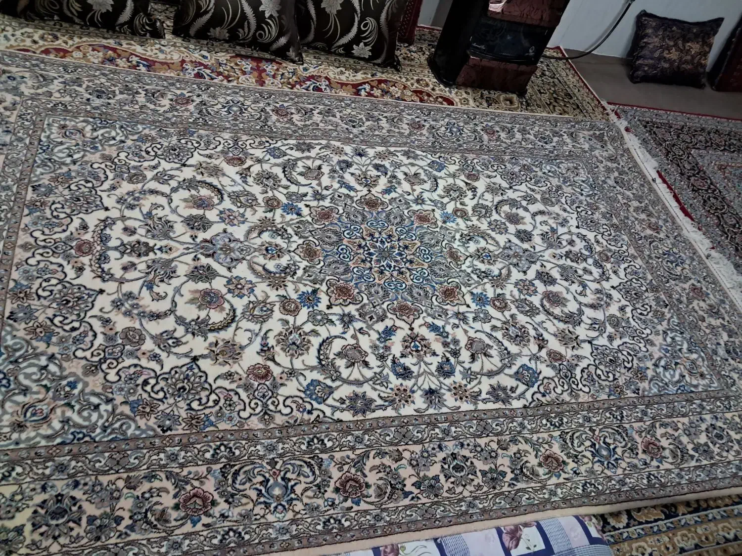 فرش ۹ متری دست باف|فرش|هرند, |دیوار