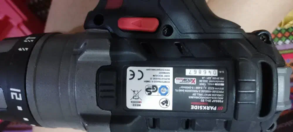 دریل شارژی براشلس پارکساید اصل آلمان|ابزارآلات|لامرد, |دیوار