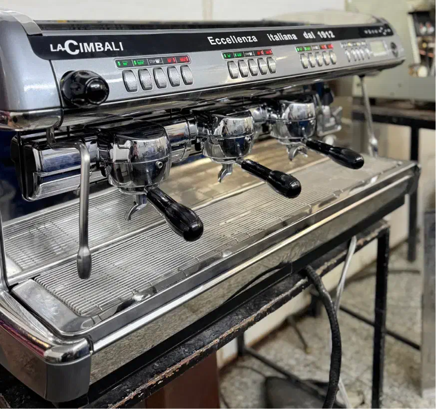 دستگاه اسپرسو ۳ گروپ جیمبالی مدل ام ۳۹ دوساترون|کافیشاپ و رستوران|قم, بنیاد|دیوار
