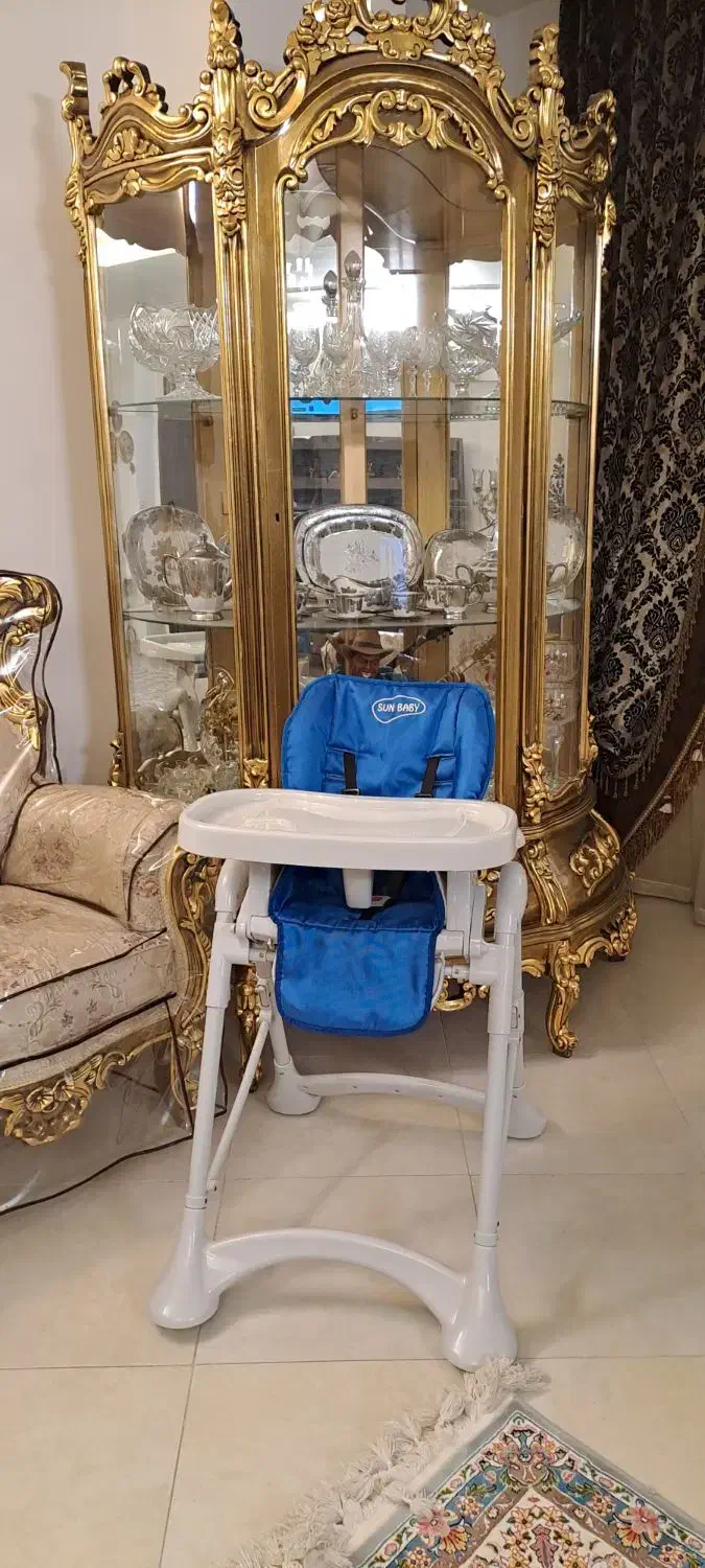 صندلی غذا کودک|تخت و صندلی بچه|ساوه, |دیوار