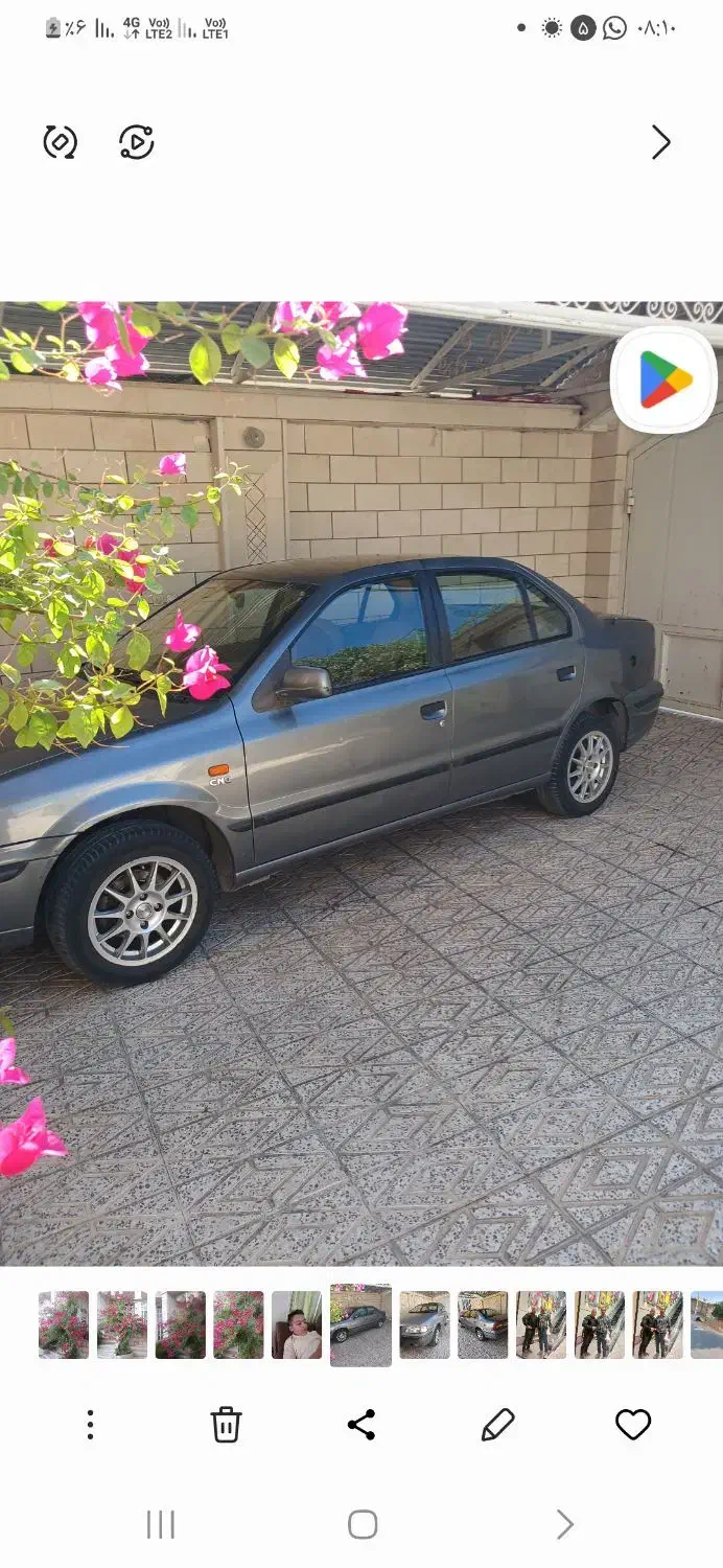 سمند ال ایکس ۸۷ دوگانه شرکتی|خودرو سواری و وانت|ارسنجان, |دیوار